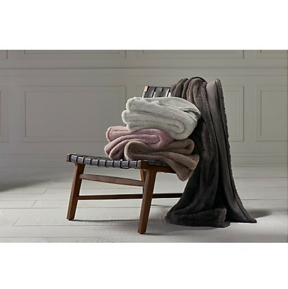 Premium Weight Luxe Faux Fur Throw - Picture 2 of 4